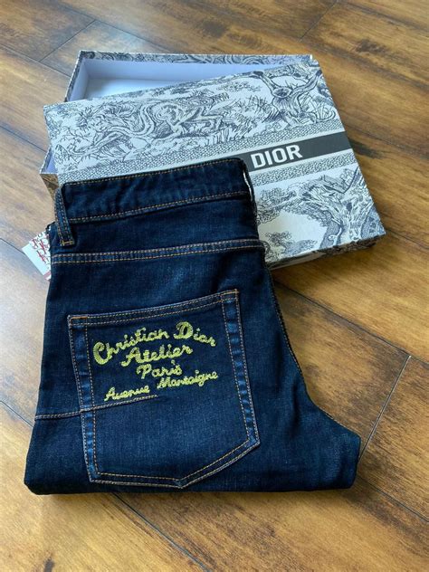 authentic christian dior jeans.